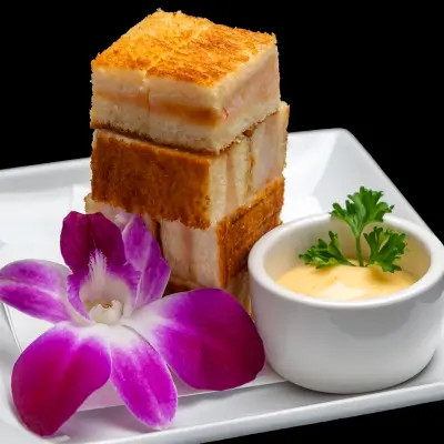 Signature shrimp toast